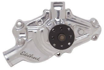 compare product Edelbrock Water Pump High Performance Chevrolet 1971-1982 262-400 CI Corvette Short Style