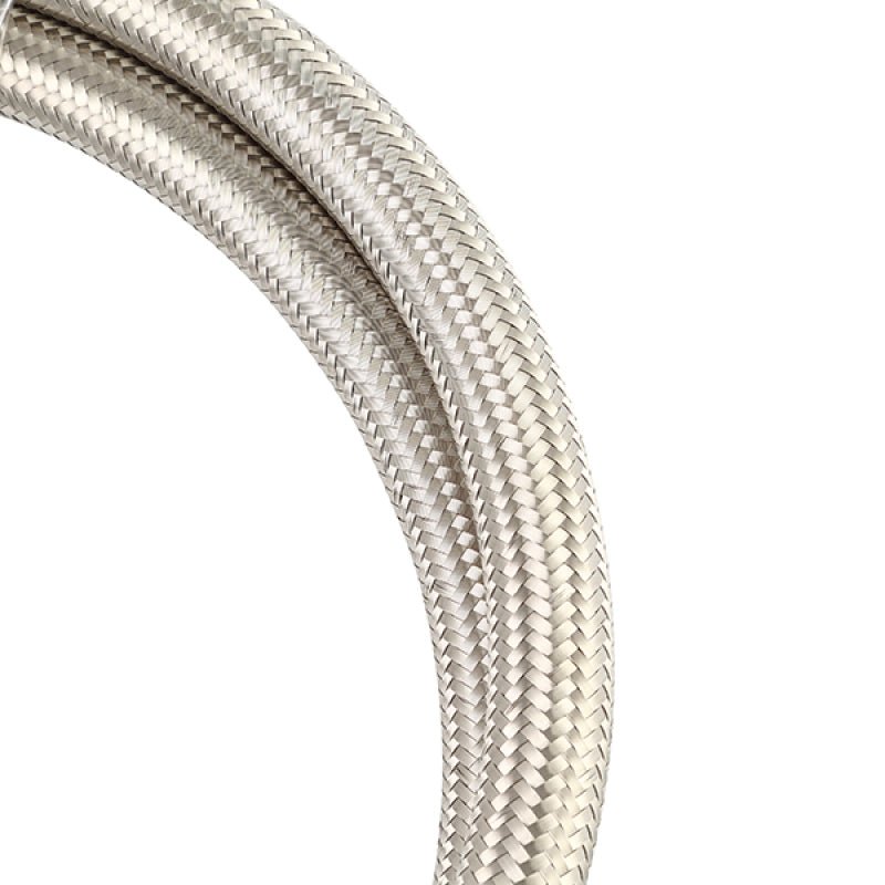 Mishimoto 6Ft Stainless Steel Braided Hose w/ - 6AN Fittings - Stainless - My Store