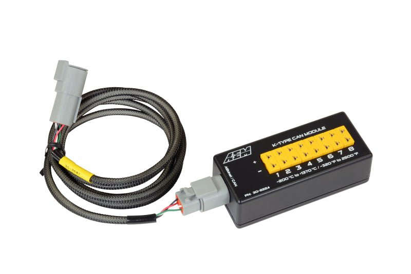 AEM 8 Channel K - Type Thermocouple EGT CAN Module - My Store