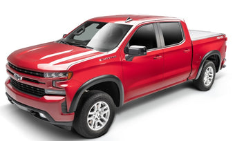 compare product Bushwacker 19-21 Chevrolet Silverado 1500 OE-Style 4PC Fender Flares Black Smooth