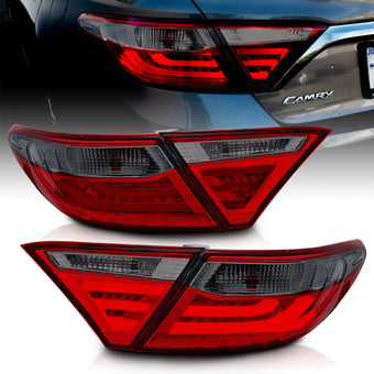 compare product ANZO 2015-2016 Toyota Camry LED Taillights Smoke