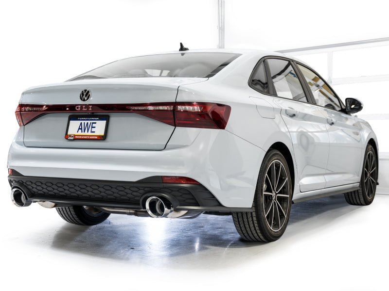 AWE Tuning 22 - 25 Volkswagen Jetta GLI Touring Edition Exhaust - Chrome Silver Tips - My Store