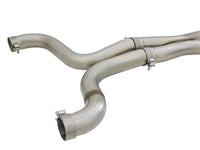 aFe MACHForce XP 3in 304 SS Axle - Back Dual Exhaust (NPP) w/ Polished Tips 16 - 17 Camaro SS V8 - 6.2L - My Store