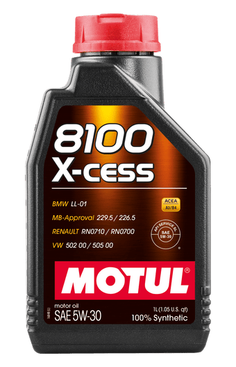 compare product Motul Synthetic Engine Oil 8100 5W30 X-CESS 1L