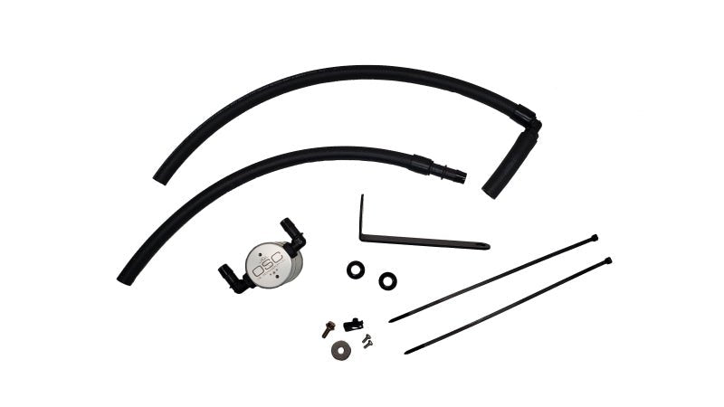 J&L 22 - 25 Subaru BRZ/GR86 2.4L Passenger Side Oil Separator 3.0 - Clear Anodized - My Store