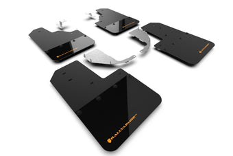 compare product Rally Armor 21-25 Ford Bronco (Steel Bmpr - NO Rptr/Sprt - NO RR/RB) Blk Mud Flap w/Cy Orange Logo