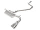 aFe Takeda 18 - 21 Toyota C - HR 2.0L 2.5in 304 Stainless Steel Cat - Back Exhaust w/ Polished Tip - My Store
