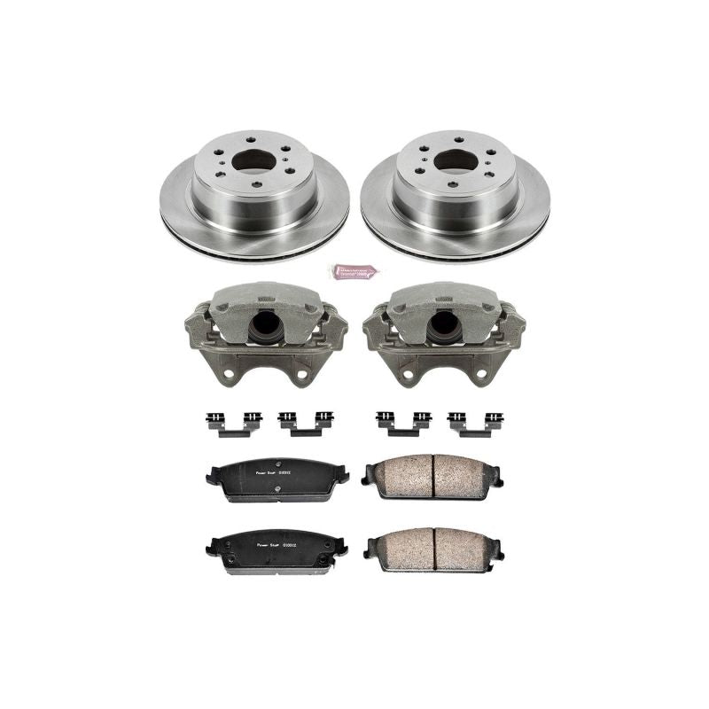 Power Stop 07 - 14 Cadillac Escalade Rear Autospecialty Brake Kit w/Calipers - My Store