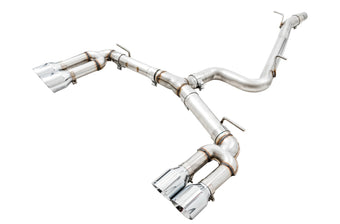 compare product AWE Tuning Audi 8V S3 Track Edition Exhaust w/Chrome Silver Tips 102mm