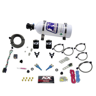 compare product Nitrous Express GM EFI Dual Nozzle Nitrous Kit (100-300HP) w/5lb Bottle