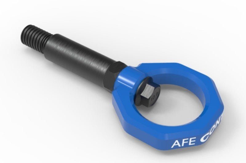 aFe Control Front Tow Hook Blue BMW F - Chassis 2/3/4/M - My Store