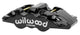 Wilwood Caliper - Aero - DS Forged Six - Piston Caliper Black 6.52in Piston 1.25in Rotor - Black - My Store