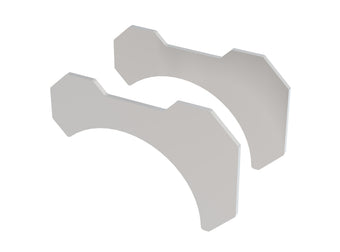 compare product Borla Universal 2.5in T-304 Stainless Tube Bracket Kit