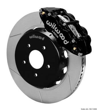 compare product Wilwood Narrow Superlite 6R Dust Seal Front Hub Kit 14.00in w/ Lines 04-06 GTO