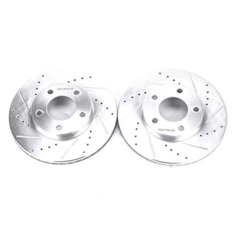 compare product Power Stop 01-07 Ford Escape Front Evolution Drilled & Slotted Rotors - Pair