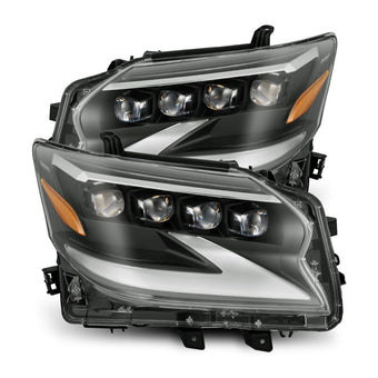 compare product AlphaRex 14-19 Lexus GX 460 NOVA LED Projector Headlights Plank Style Black w/Activ Light/Seq Signal