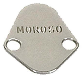 compare product Moroso Chevrolet Big Block/Chrysler 273-440/Ford Fuel Pump Block-Off Plate - Chrome Plated Steel