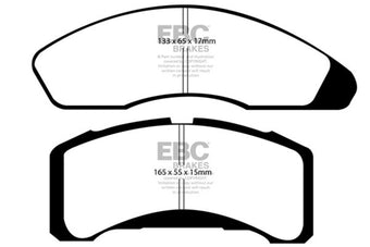 compare product EBC 78-83 Ford Fairmont 2.3 Yellowstuff Front Brake Pads