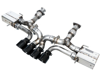 compare product AWE Tuning 2023 C8 Corvette Z06 SwitchPath Cat-Back Exhaust - Diamond Black Tips