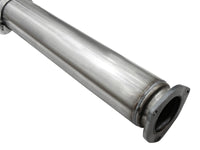 aFe Atlas Exhausts 5in DPF - Back Aluminized Steel Exhaust 2015 Ford Diesel V8 6.7L (td) Polished Tip - My Store