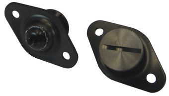 compare product Moroso Quick Fastener - Self Ejecting - 5/16in x .550in - Aluminum - Black - 10 Pack