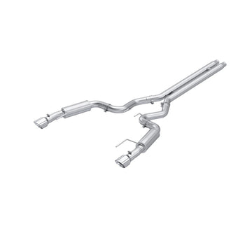 compare product MBRP 2024 Ford Mustang GT S650, 5.0L 3in Dual Split Rear Aluminized Steel