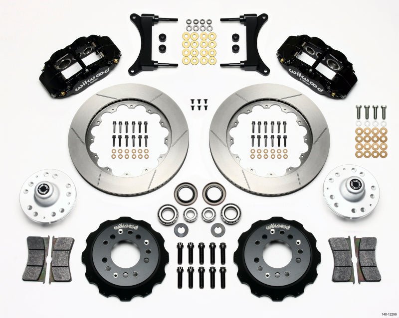Wilwood Narrow Superlite 6R Front Hub Kit 14.00in 79 - 87 GM G Body - My Store