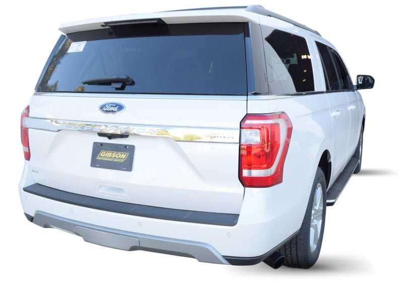 Gibson 2018 Ford Expedition Max XLT 3.5L 3in Cat - Back Single Exhaust - Black Elite - My Store
