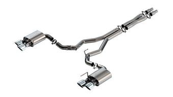 compare product Borla 2024 Ford Mustang Dark Horse 5.0L V8 w/ Active Exhaust ATAK Cat-Back Exhaust System