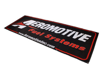 compare product Aeromotive Banner - 32in x 92in (Black/Red)