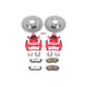 Power Stop 00 - 01 Nissan Maxima Front Z26 Street Warrior Brake Kit w/Calipers - My Store