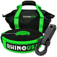 Rhino USA 20Ft Tow Strap/Hitch Combo - My Store