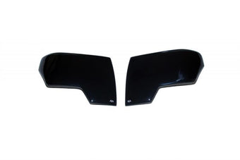 compare product AVS 14-18 GMC Sierra 1500 Headlight Covers - Smoke