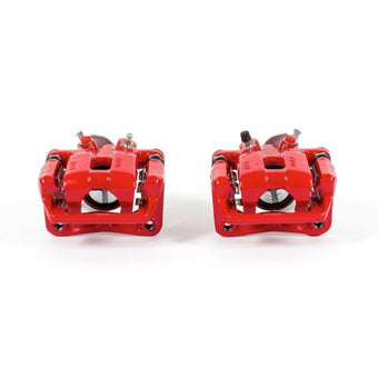 compare product Power Stop 09-14 Acura TSX Rear Red Calipers w/Brackets - Pair