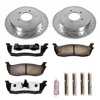 compare product Power Stop 97-00 Ford Expedition Rear Z36 Truck & Tow Brake Kit