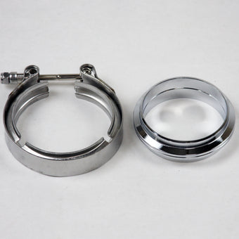 compare product Granatelli 3.0in V-Band Mild Steel Flat Flanges w/Clamp