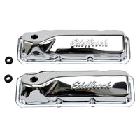 Edelbrock Valve Cover Signature Series Ford 351M - 400 - 351C CI V8 Chrome - My Store