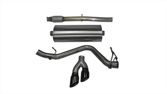 compare product Corsa 14-17 Chevy Silverado 5.3L V8 CC / SB 3in Single Side Exit Touring Cat-Back Exhaust Black Tips