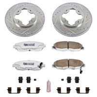 Power Stop 1997 Acura CL Front Z26 Street Warrior Brake Kit - My Store