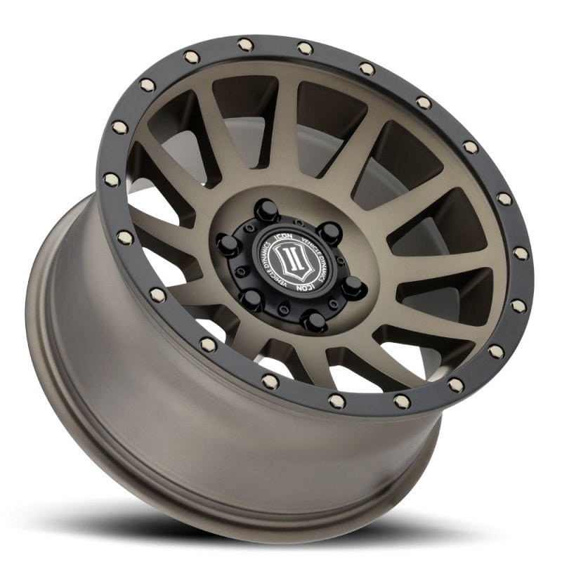 ICON Compression 17x8.5 5x5 - 6mm Offset 4.5in BS 71.5mm Bore Bronze Wheel - My Store