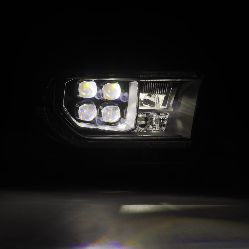 AlphaRex 07 - 13 Toyota Tundra / 08 - 17 Sequoia NOVA LED Proj HL Black w/Actv Light Seq. Sig + DRL - My Store