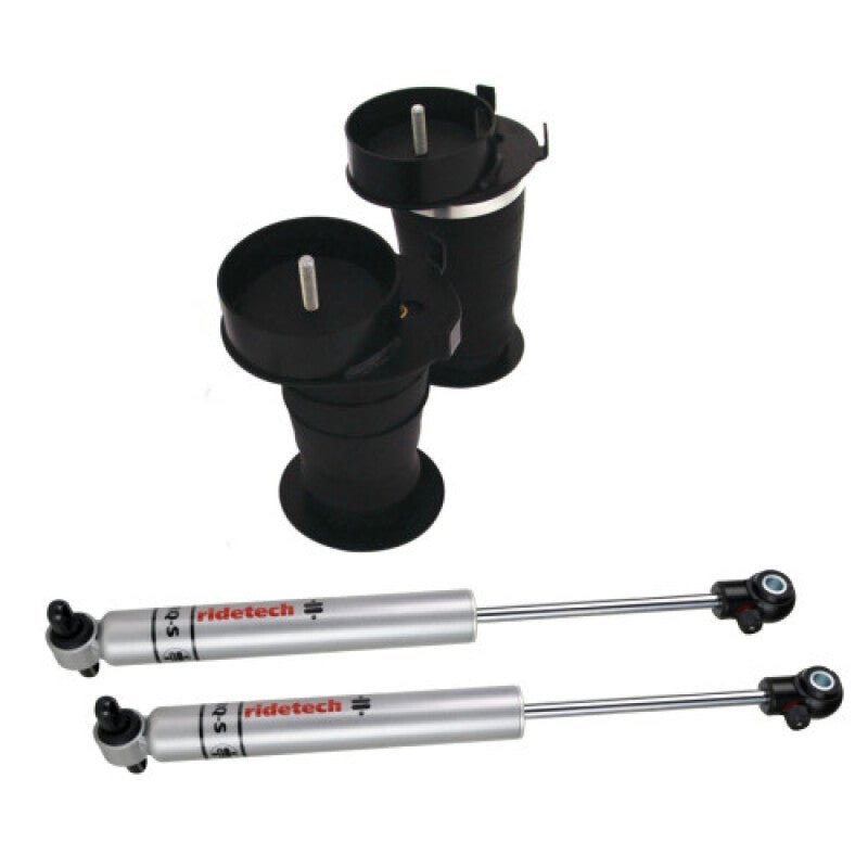 Ridetech 65 - 70 Pontiac Fullsize Rear CoolRide Air Spring & RQ - S Shocks - My Store