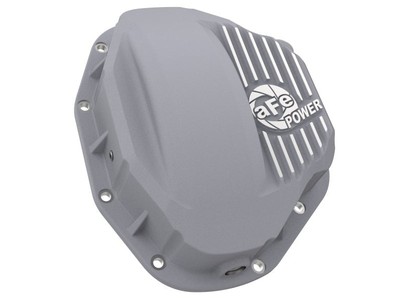 aFe Rear Differential Cover (Raw; Street Series); Dodge Diesel Trucks 94 - 02 L6 - 5.9L (td) - My Store