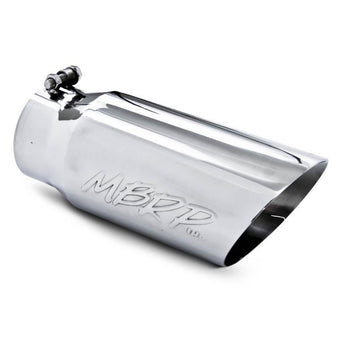 compare product MBRP Universal Tip 5 O.D. Dual Wall Angled 4 inlet 12 length