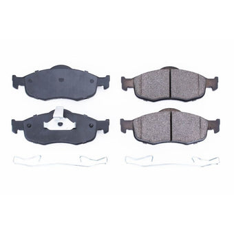 compare product Power Stop 95-00 Ford Contour Front Z17 Evolution Ceramic Brake Pads w/Hardware