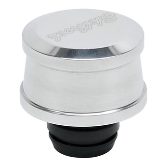 compare product Edelbrock Billet Aluminum Breather w/ Polished Finish