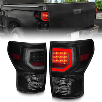 compare product ANZO 07-11 Toyota Tundra Full LED Taillights Black Housing Smoke Lens G2 (w/C light Bars)