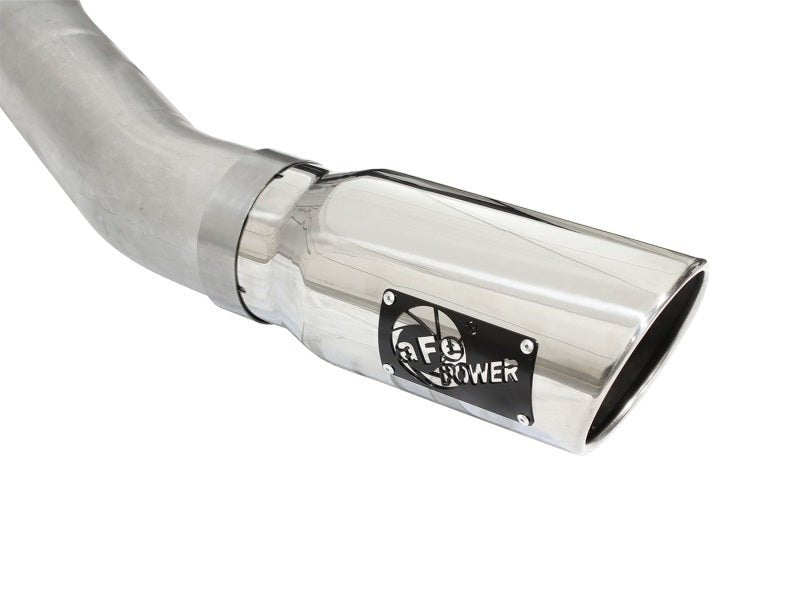 aFe Atlas Exhausts 4in Cat - Back Aluminized Steel Exhaust 2015 Ford F - 150 V6 3.5L (tt) Polished Tip - My Store