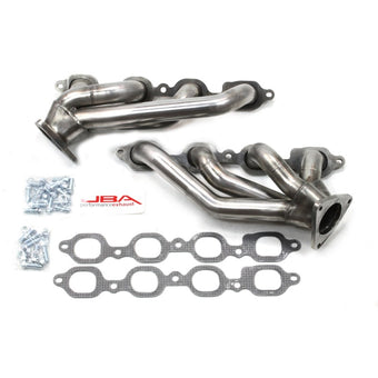 compare product JBA 14-19 GM Truck 5.3L/6.2L DFI 1-5/8in Primary Raw 409SS Cat4Ward Header