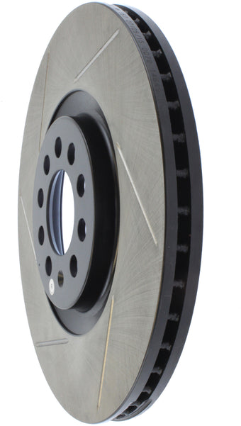 compare product StopTech Power Slot 3/99-06 Audi TT/00-06 TT Quattro / 03-05 VW Golf GTi Right Front Slotted Rotor